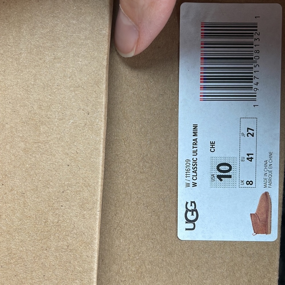 🐪 NEW WITH TAGS 🐪 Uggs Classic Ultra Mini size US 10, 9,8 - Picture 7 of 12